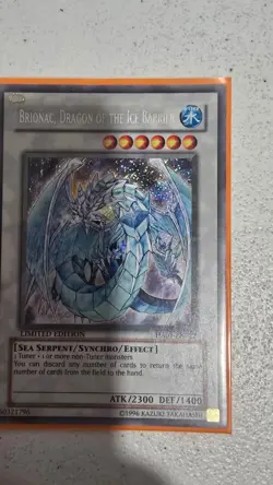 Brionac, Dragon of the Ice Barrier HA01-EN022 Hidden Arsenal Yu-Gi-Oh! - Image 1