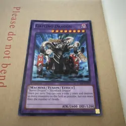 Yu-Gi-Oh! LCJW-EN267 Gatling Dragon (1st Edition) Common, NEAR MINT - Image 1