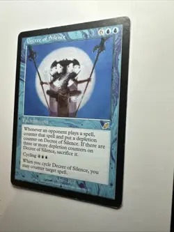 Decree of Silence Scourge Regular 2003 Magic: The Gathering Card HP(A) - Image 5