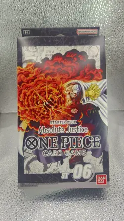 One Piece Card Game: Starter Deck ST-06 - Absolute Justice (ST06) ENG Sealed NEW - Image 3