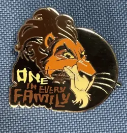 Disney Parks Villains Attributes Scar One in Every Family Mystery Pin - Image 1