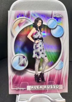 2026 Topps Chrome Disney #7 Refractor Alex Russo - Image 1