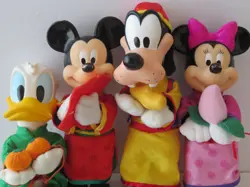 LOT4 VTG McDonald Donald Duck/Mickey Mouse/Goofy/Minnie Mouse Disney PlushDolls - Image 2