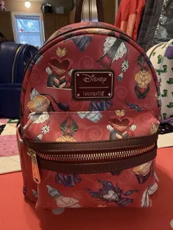 Loungefly Disney Villains Perfume Bottles Mini Backpack DL LF Bags - Image 1