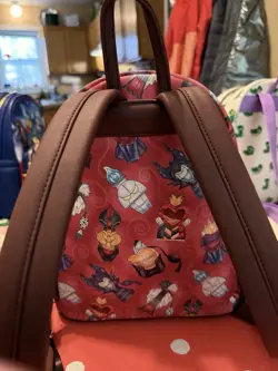 Loungefly Disney Villains Perfume Bottles Mini Backpack DL LF Bags - Image 2