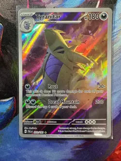 Tyranitar 222/193 Illustration Rare SV02: Paldea Evolved Pokemon TCG NM- - Image 1