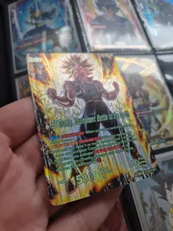 SS Trunks Tournament BT25-070 Dragon Ball Card Game SLR Foil - Image 3