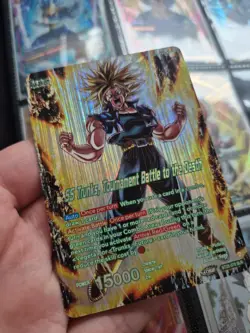 SS Trunks Tournament BT25-070 Dragon Ball Card Game SLR Foil - Image 4