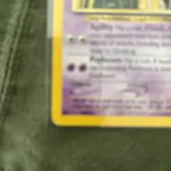 Girafarig Neo Genesis Pokemon Card 58/111 1st Edition LP - Image 3