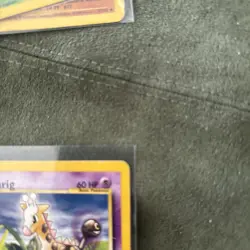 Girafarig Neo Genesis Pokemon Card 58/111 1st Edition LP - Image 5