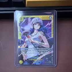 Bandai One Piece Card Game Trafalgar Law SEC Holo Alt Art EB03-062 EN 6000P 3C - Image 4