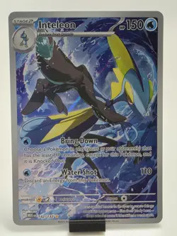 Pokemon Card TCG - Inteleon 142/132 Illustration Rare Mega Evolution Near Mint - Image 1