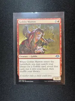 Goblin Matron 129/254 Modern Horizons NM MTG Magic Card - Image 1