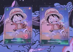 Monkey.D.Luffy (Gen Con 2023) P-037 One Piece Promotion Cards Foil - Image 3