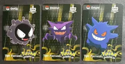 GASTLY X HAUNTER X GENGAR LOT - POKEMON KANTO DKV COLLECTIONS CCG CARDS - Image 1