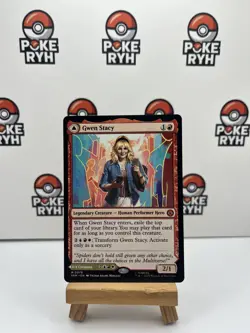 Non-Foil Gwen Stacy Mythic Rare 0078 Ghost-Spider MTG Magic NM/Mint Spider-Man - Image 1