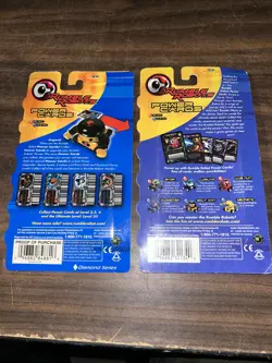 2 PACKS 2000 RUMBLE ROBOTS POWER CARDS BOOSTER PACK NEW SEALED 11 CARDS PER PACK - Image 4