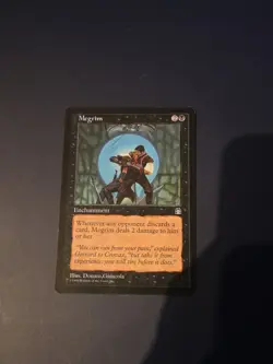 Megrim Stronghold Uncommon Card MTG Magic the Gathering - Image 1
