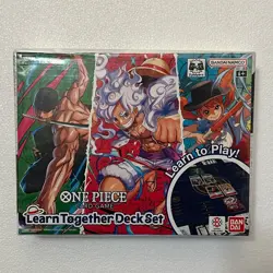 One Piece Card Game Learn Together Deck Set LD-01 Bandai English TCG - Image 1