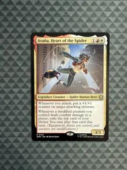 MTG Arana, Heart of the Spider #0123 Rare Marvel’s Spider-Man (SPM) - Image 1