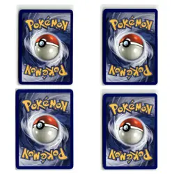 4 Card Pokemon TCG Lot - Fossil Gambler 1st Edition NM - Image 2