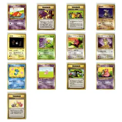 13 Card Pokemon TCG Lot - JAPANESE VINTAGE! - Image 1