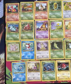 Pokemon TCG Base Set 2 Card Lot Of 27 LP - MP WOTC - Image 2