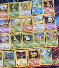 Pokemon TCG Base Set 2 Card Lot Of 27 LP - MP WOTC - Image 3