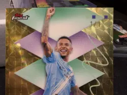 2026 Topps Finest UEFA Savinho #571 RARE Superfractor 1/1 Manchester City BRAZIL - Image 3