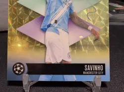 2026 Topps Finest UEFA Savinho #571 RARE Superfractor 1/1 Manchester City BRAZIL - Image 4