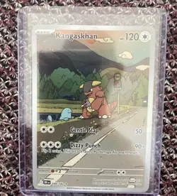 Pokemon TCG Kangaskhan Illustration Rare Destined Rivals Card 204/182 NM - Image 1