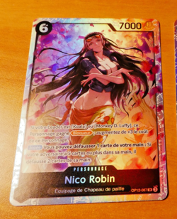 ONE PIECE CARD GAME RARE HOLO CARTE FRANCAIS OP12-087 FR MINT - Image 1