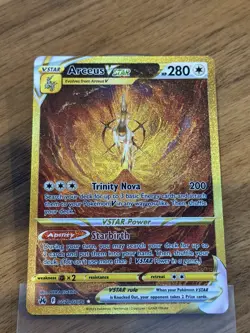 Pokemon Karte - Arceus Gold Crown Crown Zenith Mint/Near Mint - Englisch - Image 2