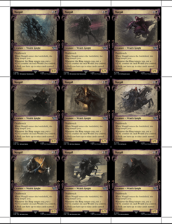 MTG Nazgul NO OFFICIAL Cards - Image 1
