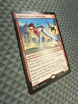 MTG Spinneret and Spiderling #0094 Rare Marvel’s Spider-Man (SPM) - Image 2