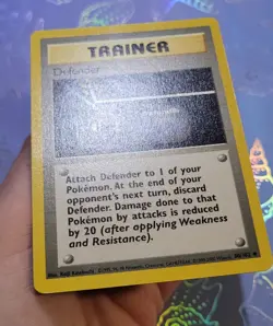 Defender 109/130 Base Set 2 Pokemon Card NM - Image 4