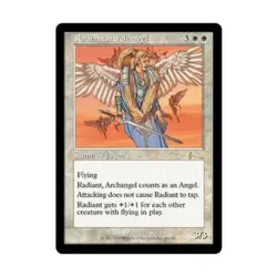 WOTC MtG Urza's Legacy Radiant, Archangel (R) VG - Image 1