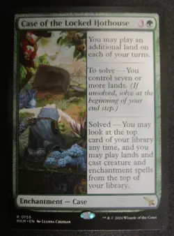 Case of the Locked Hothouse Murders at Karlov Manor MKM Regular #155 Magic MTG - Image 1