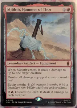 Mjolnir, Hammer of Thor Marvel Super Heroes Regular - Image 1