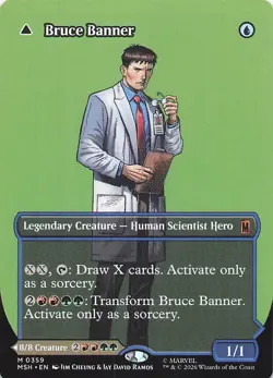 Bruce Banner (Borderless) (0359) Marvel Super Heroes Regular - Image 1