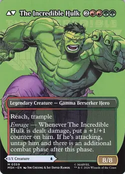 Bruce Banner (Borderless) (0359) Marvel Super Heroes Regular - Image 2