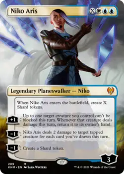 1x Niko Aris - Borderless MTG - Kaldheim - NM-Mint - Image 1