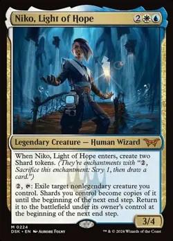 1x Niko, Light of Hope - Foil MTG - Duskmourn: House of Horror - NM-Mint - Image 1