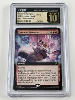 4 Avatar CGC Pristine 10: Aang, Azula, Storm of Memories, & Redirect Lightning - Image 4