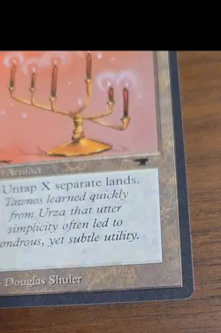 MAGIC GATHERING ANTIQUITIES CANDELABRA OF TAWNOS - Image 4