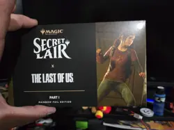MTG Secret Lair PlayStation The Last of Us Part 1 Foil Edition New Sealed - Image 1