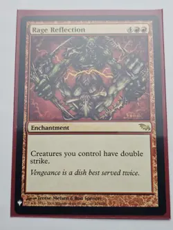 Mtg - Rage Reflection - The List Reprints (LIST) - Rare - #104 - NM - Image 1