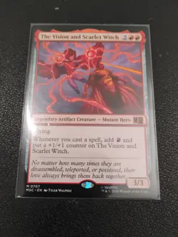 The Vision and Scarlet Witch - Regular Non-Foil - NM / Unplayed - MSC EN M 0707 - Image 1