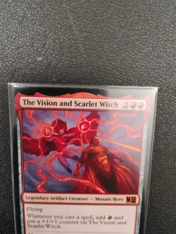 The Vision and Scarlet Witch - Regular Non-Foil - NM / Unplayed - MSC EN M 0707 - Image 2