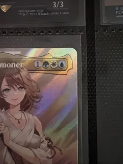 Yuna, Grand Summoner (Borderless) (Surge Foil) Commander: Final Fantasy Foil - Image 4